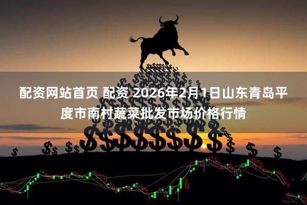 配资网站首页 配资 2026年2月1日山东青岛平度市南村蔬菜批发市场价格行情